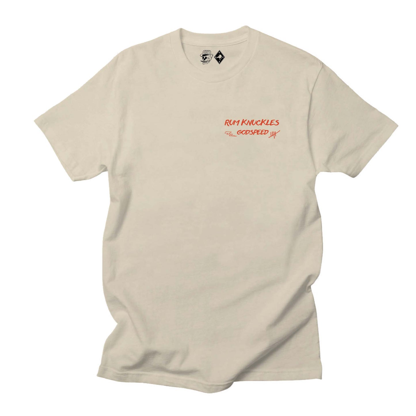 RUM KNUCKLES MC BANDANA T-SHIRT