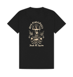Black Printed T-shirt Back