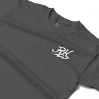 RUM KNUCKLES Crossbones T-Shirt Charcoal