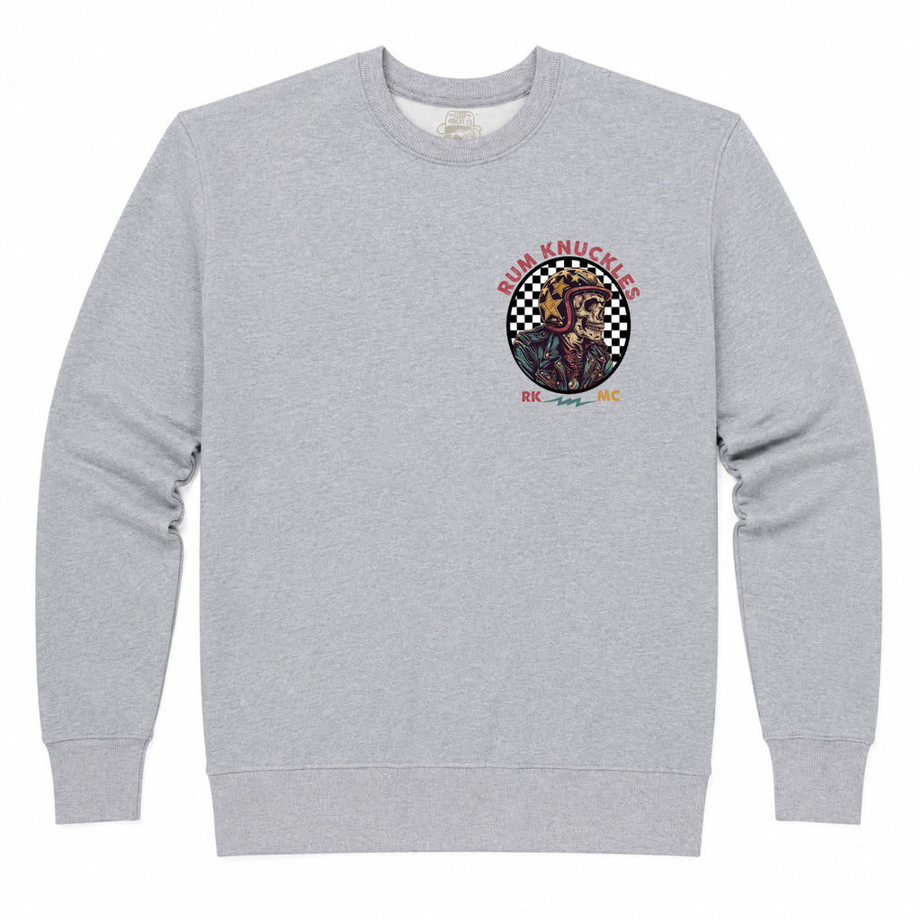 Skull Moto Sweatshirt