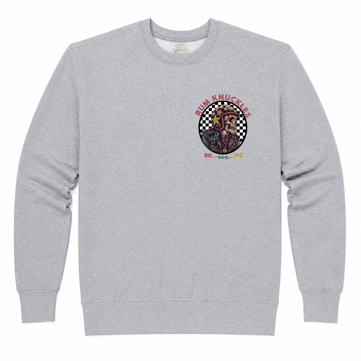 Skull Moto Sweatshirt