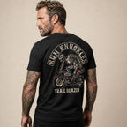 RUM KNUCKLES Trail Blazin T-Shirt Black