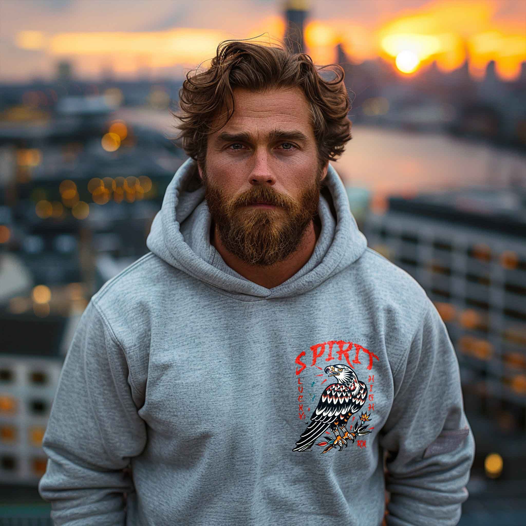 RUM KNUCKLES Eagle Spirit Hoodie
