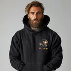 RUM KNUCKLES Panther MC Hoodie Black