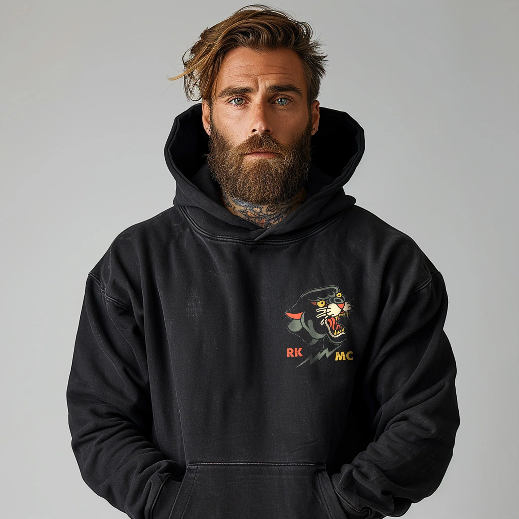 RUM KNUCKLES Panther MC Hoodie