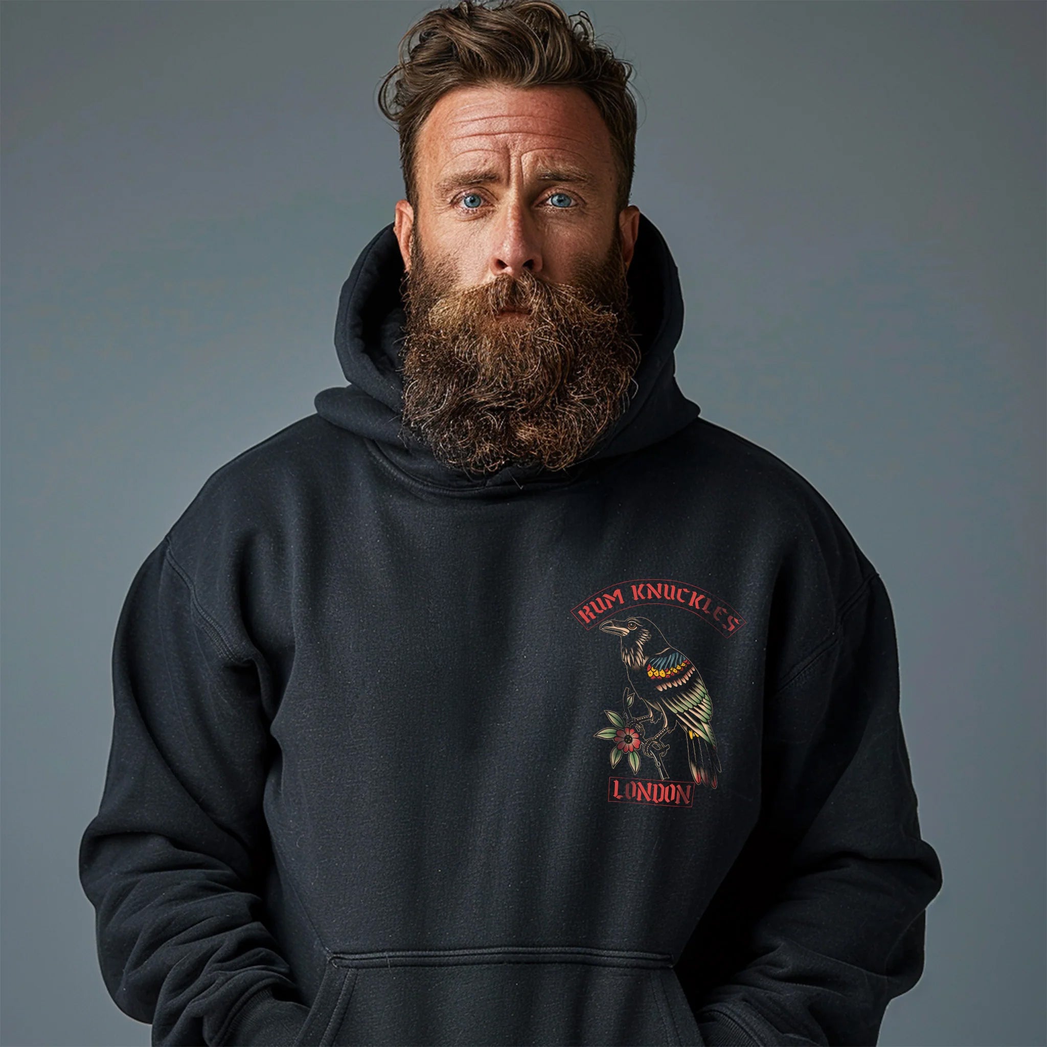 RUM KNUCKLES RVN Tower Hoodie