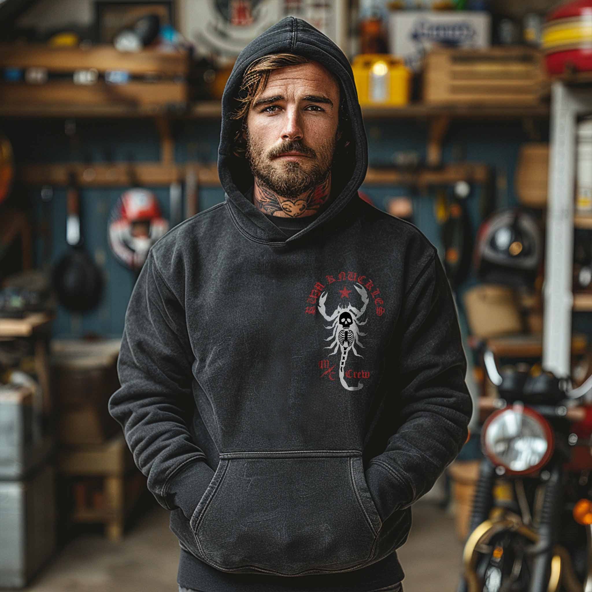 RUM KNUCKLES Scorpio Hoodie