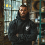 RUM KNUCKLES Smokin Skull Hoodie