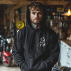 RUM KNUCKLES RK Script Hoodie