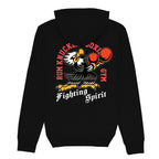 RUM KNUCKLES Boxing Eagle Hoodie Black