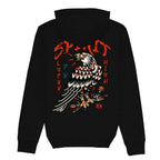 RUM KNUCKLES Eagle Spirit Hoodie Black