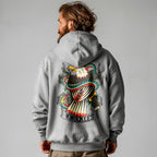RUM KNUCKLES Eagle v Snake Hoodie
