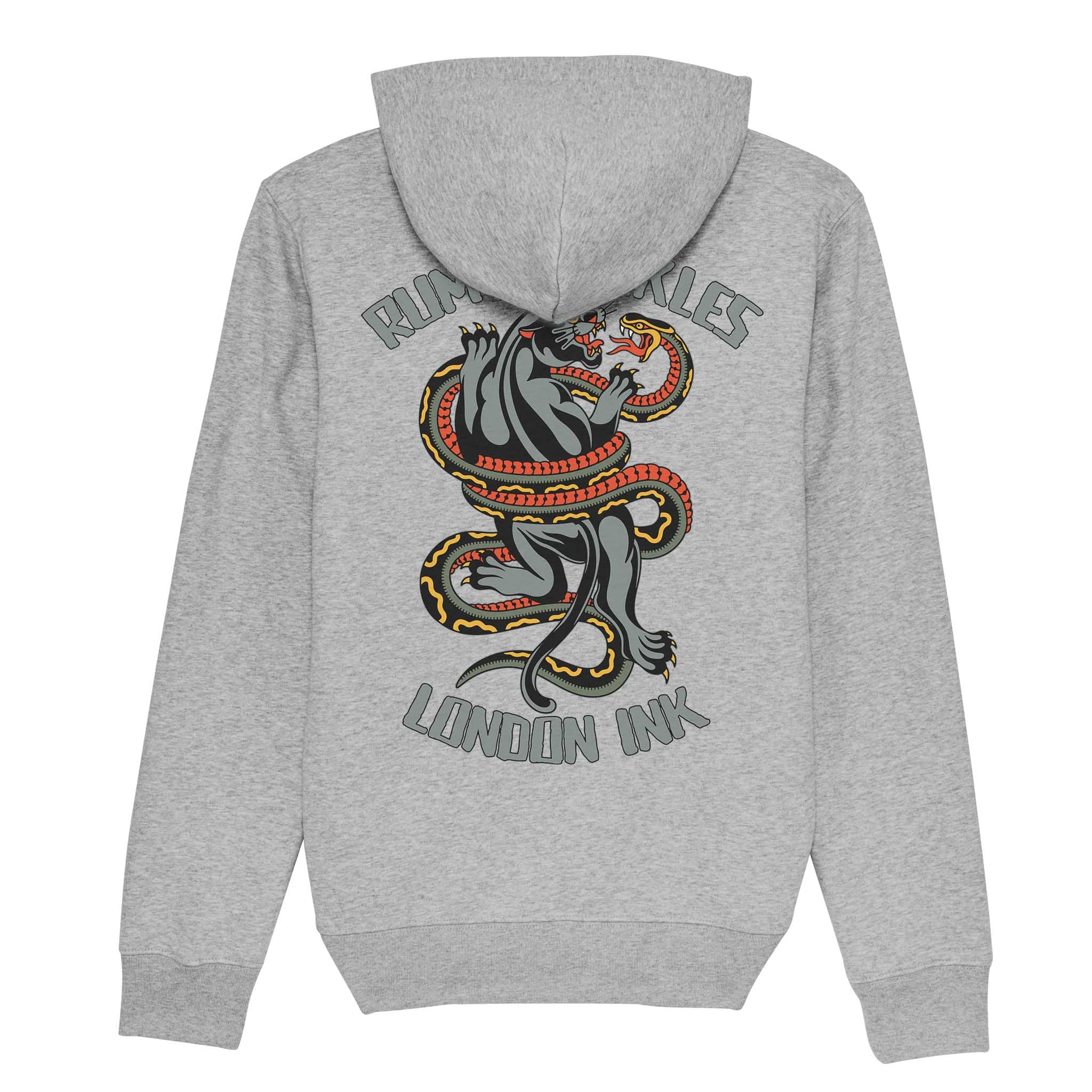 RUM KNUCKLES RK Ink Hoodie Black