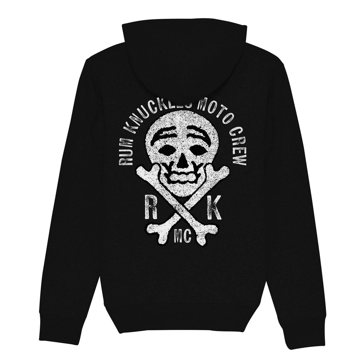 RUM KNUCKLES RK Moto Crew Hoodie Black