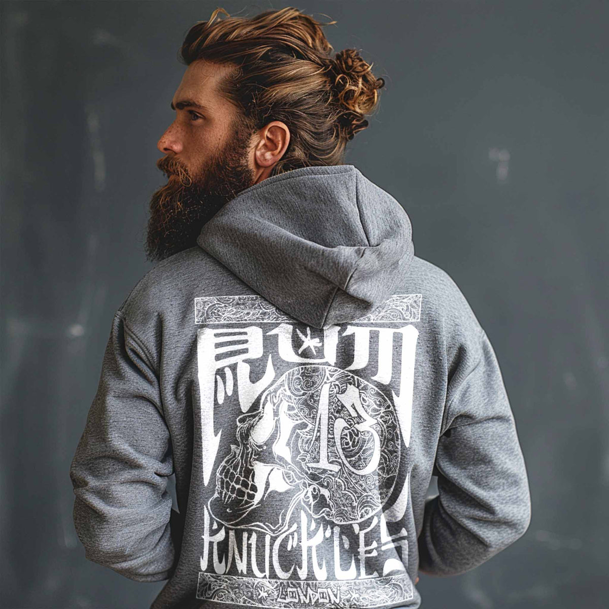 RUM KNUCKLES OG Hoodie Black