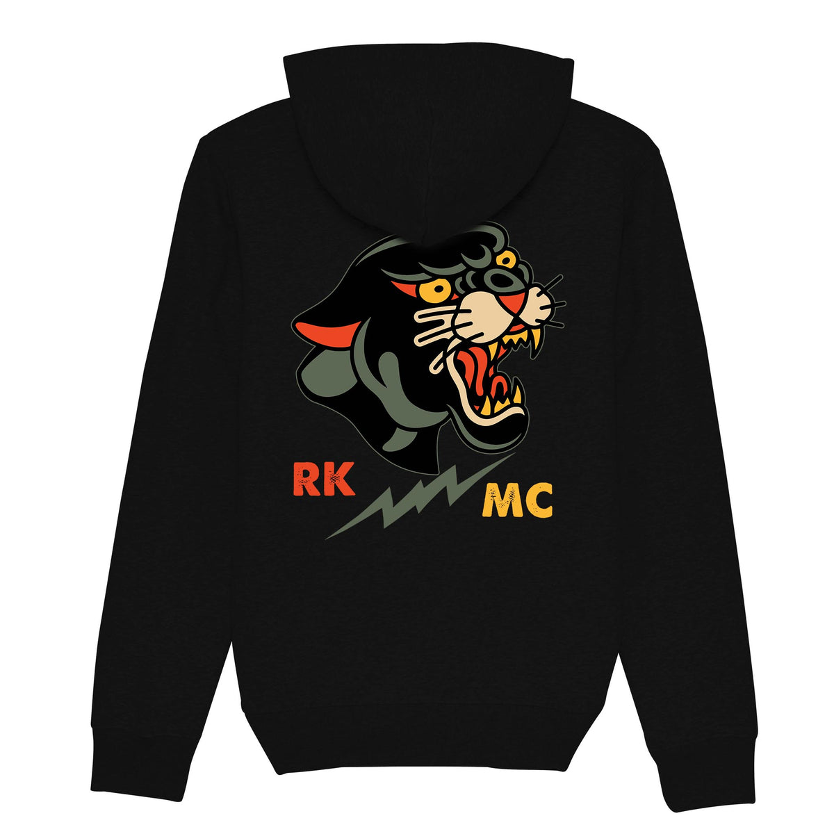 RUM KNUCKLES Panther MC Hoodie Black