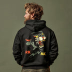 RUM KNUCKLES Panther MC Hoodie Black