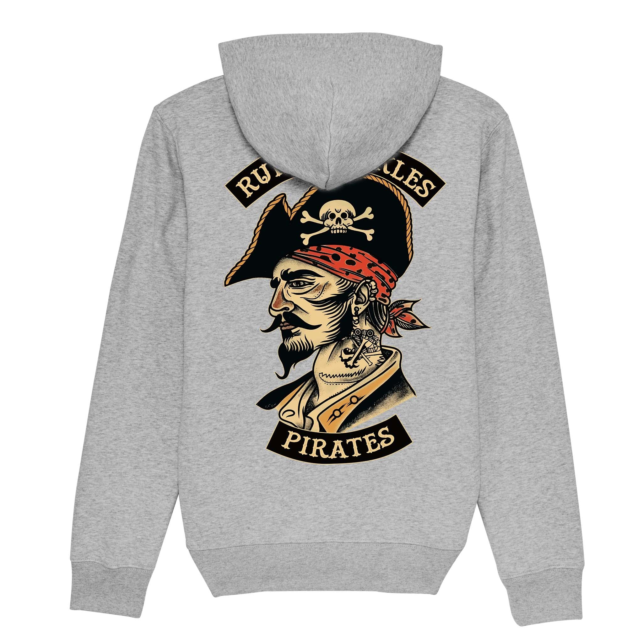 RUM KNUCKLES RK Pirates Hoodie Black