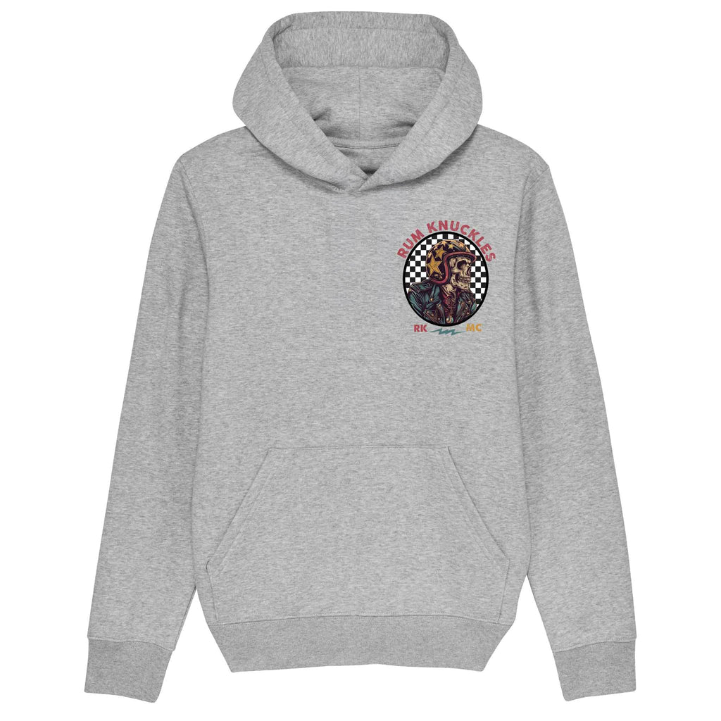 RUM KNUCKLES Skull Moto Hoodie