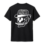 Rum Knuckles - Classic OG Skull T-Shirt - Black