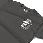Rum Knuckles - Classic OG Skull T-Shirt - Charcoal