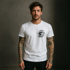 Rum Knuckles - Classic OG Skull T-Shirt - White