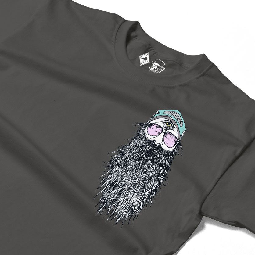 Rum Knuckles - Rugman OG T-Shirt - Charcoal