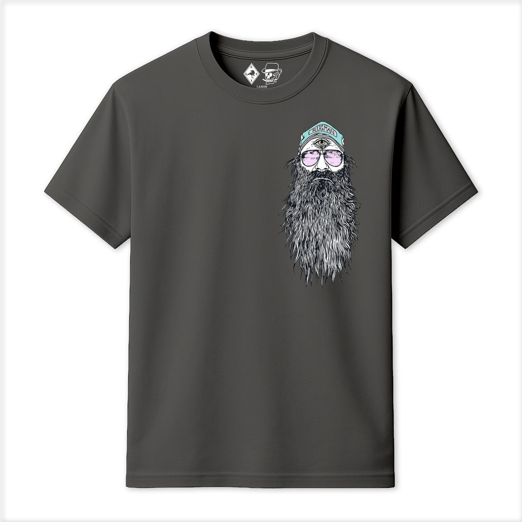 Rum Knuckles - Rugman OG T-Shirt - Charcoal