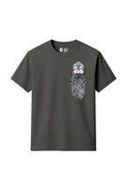 Rum Knuckles - Helmet Skull T-Shirt - Charcoal