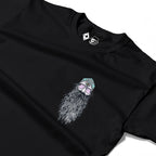 RUM KNUCKLES BEARDY MAN Long Sleeve Tee - Black - detail