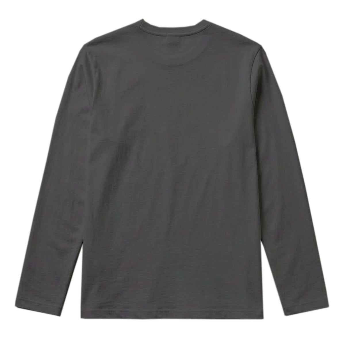 RUM KNUCKLES BEARDY MAN Long Sleeve Tee - Charcoal - back