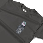 RUM KNUCKLES BEARDY MAN Long Sleeve Tee - Charcoal - detail