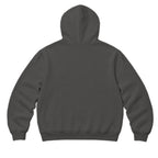 RUM KNUCKLES BEARDY MAN Zip Hoodie - Charcoal - back