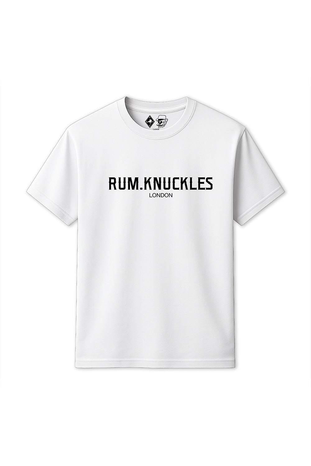Rum Knuckles - LDN T-Shirt - White