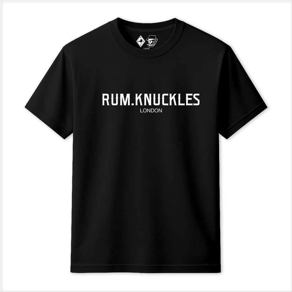 Rum Knuckles - LDN T-Shirt - Black