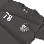 RUM KNUCKLES SILVERBACK Long Sleeve Tee - Charcoal - detail