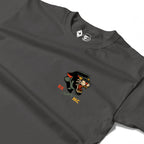 RUM KNUCKLES PANTHER MC Long Sleeve Tee - Charcoal - detail