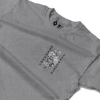 RUM KNUCKLES SNAKE INK Long Sleeve Tee - Heather Grey - detail
