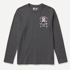 RUM KNUCKLES BROTHERHOOD Long Sleeve Tee - Charcoal - front