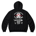 RUM KNUCKLES BROTHERHOOD Zip Hoodie - Black - back
