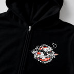RUM KNUCKLES SPECIAL DELIVERY Zip Hoodie - Black - detail