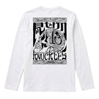 RUM KNUCKLES OG Long Sleeve Tee - White - back