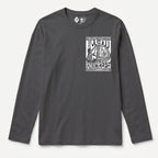 RUM KNUCKLES OG Long Sleeve Tee - Charcoal - front