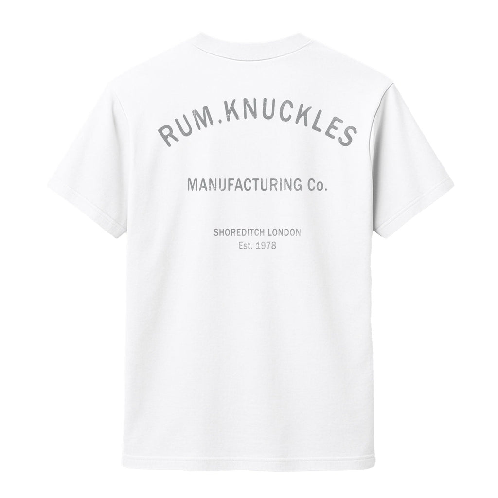Rum Knuckles - MFG CO. T-Shirt - White