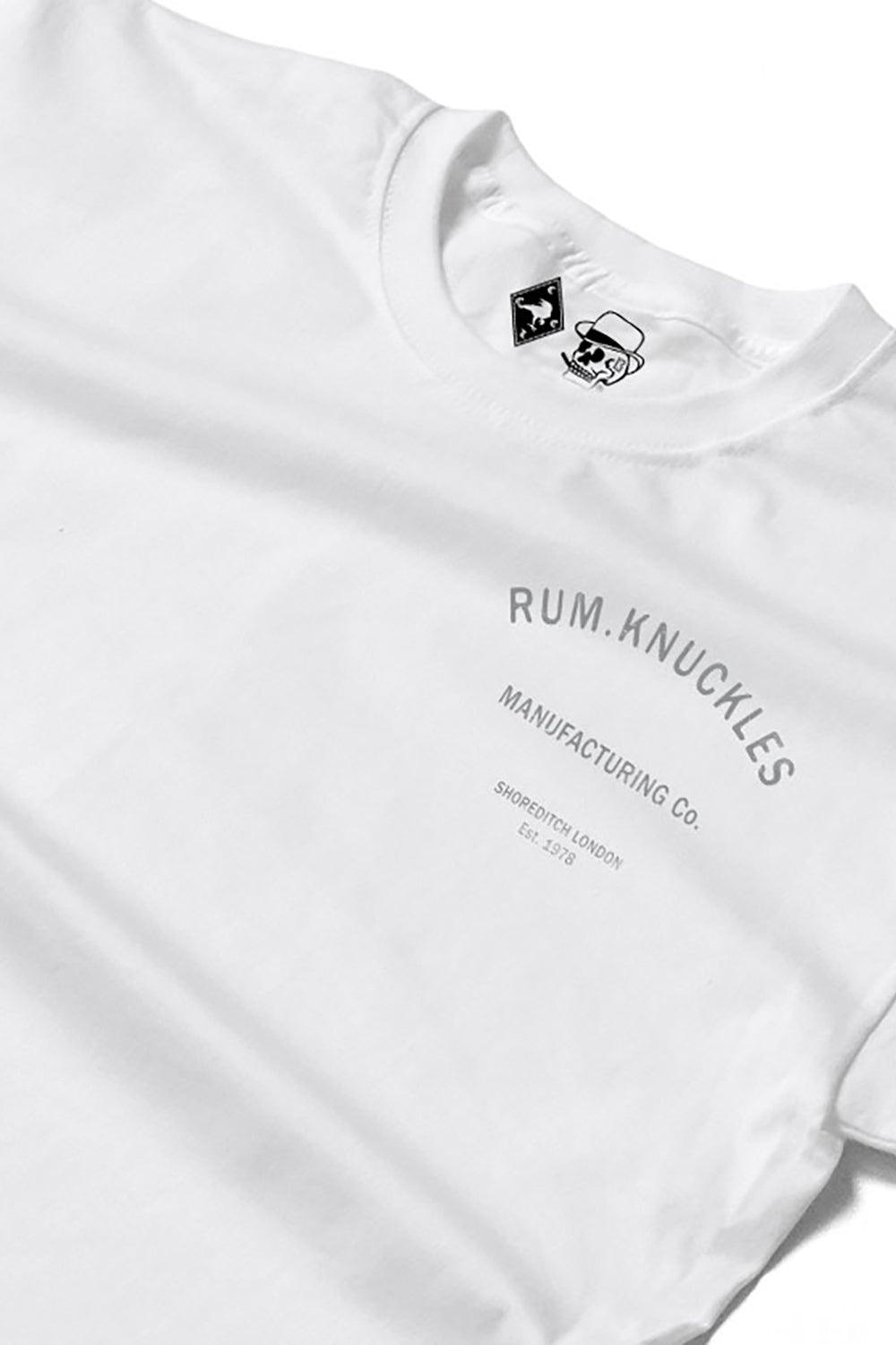 Rum Knuckles - MFG CO. T-Shirt - White