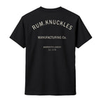 Rum Knuckles - MFG CO. T-Shirt - Black