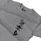 RUM KNUCKLES RK TOTEM Long Sleeve Tee - Heather Grey - detail