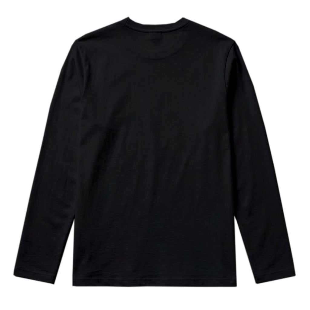 RUM KNUCKLES RAVEN CORVUS Long Sleeve Tee - Black - back