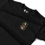 RUM KNUCKLES EAGLE V SNAKE Long Sleeve Tee - Black - detail