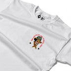 RUM KNUCKLES GUNSLINGER Long Sleeve Tee - White - detail